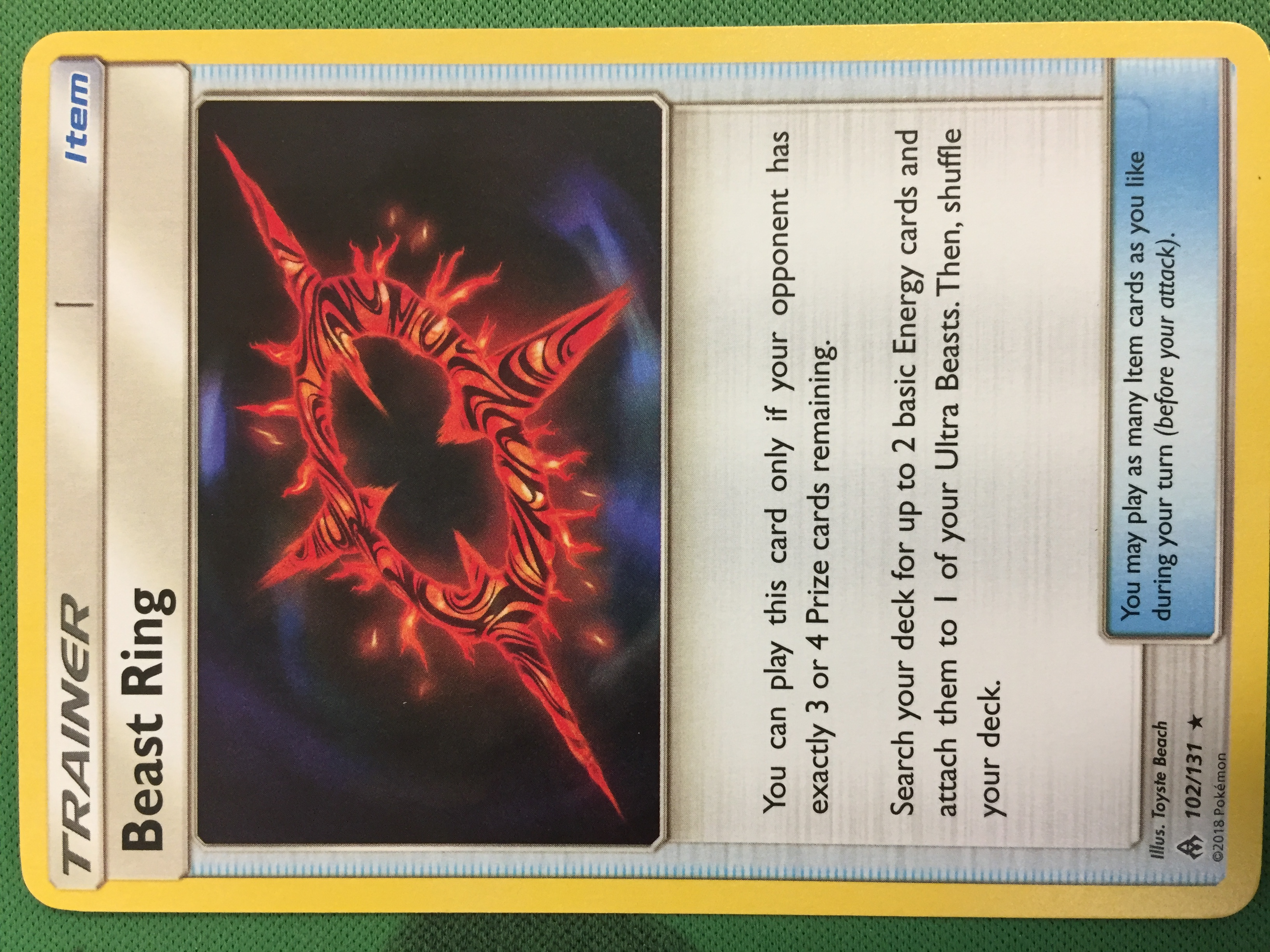 Beast Ring - 102/131 - Rare
